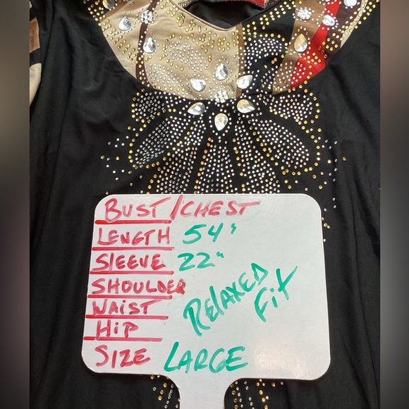 Vintage Batwing Caftan Maxi Dress. B32 - Picture 10 of 13